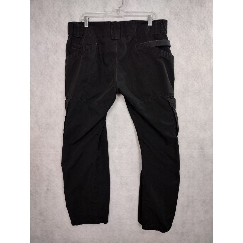 𝅺5.11 Tactical Womens Cargo Pants Size 18 Black Cotton blend Straight high rise